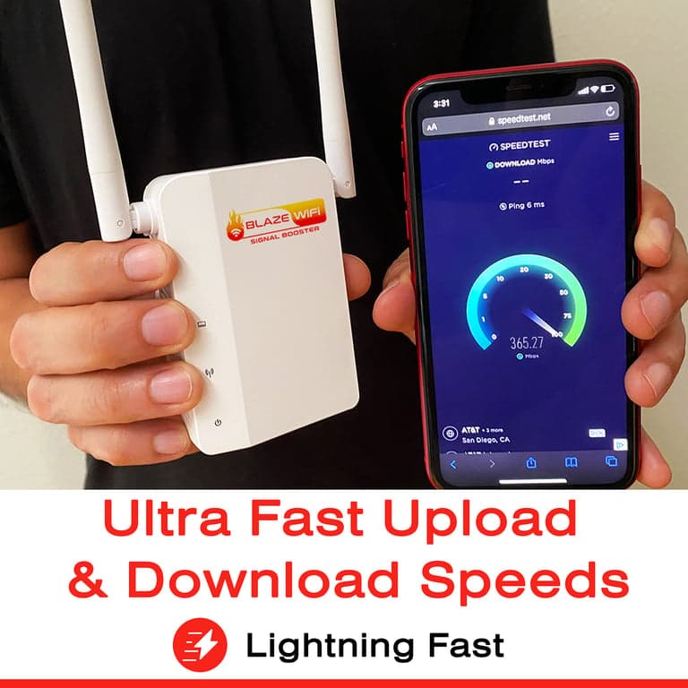 Lightning Fast Speeds